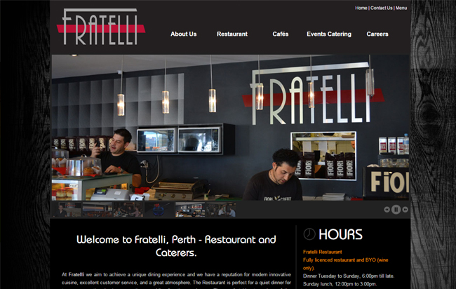 Fratelli Sorrento is a food catering service company in Perth, Australia