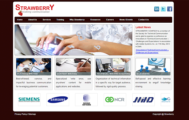 strawberrycomtech is in software and provide online solutions